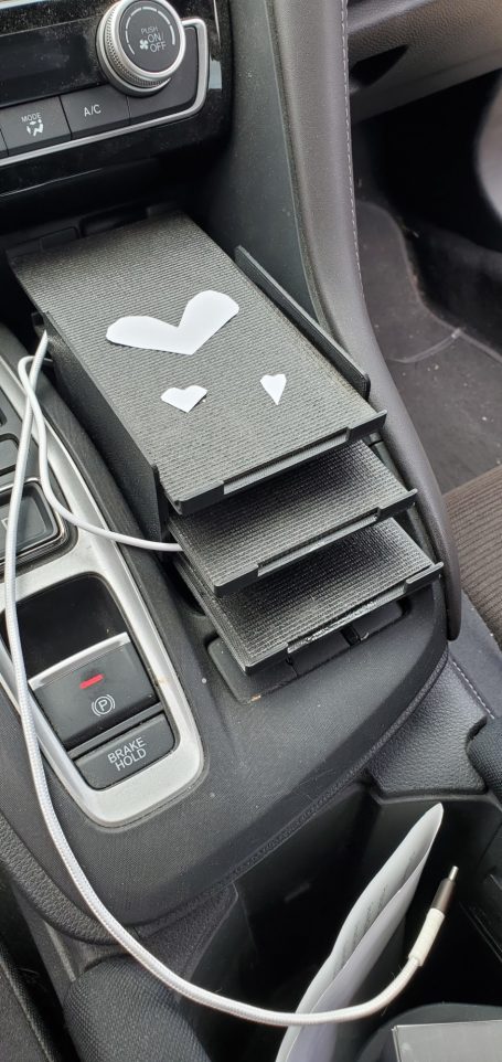 Cell phone tray